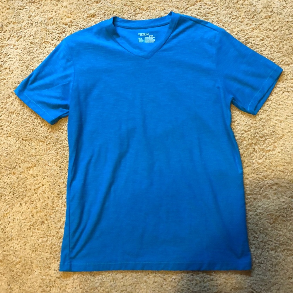 Vertical Blue T-Shirt Size Medium